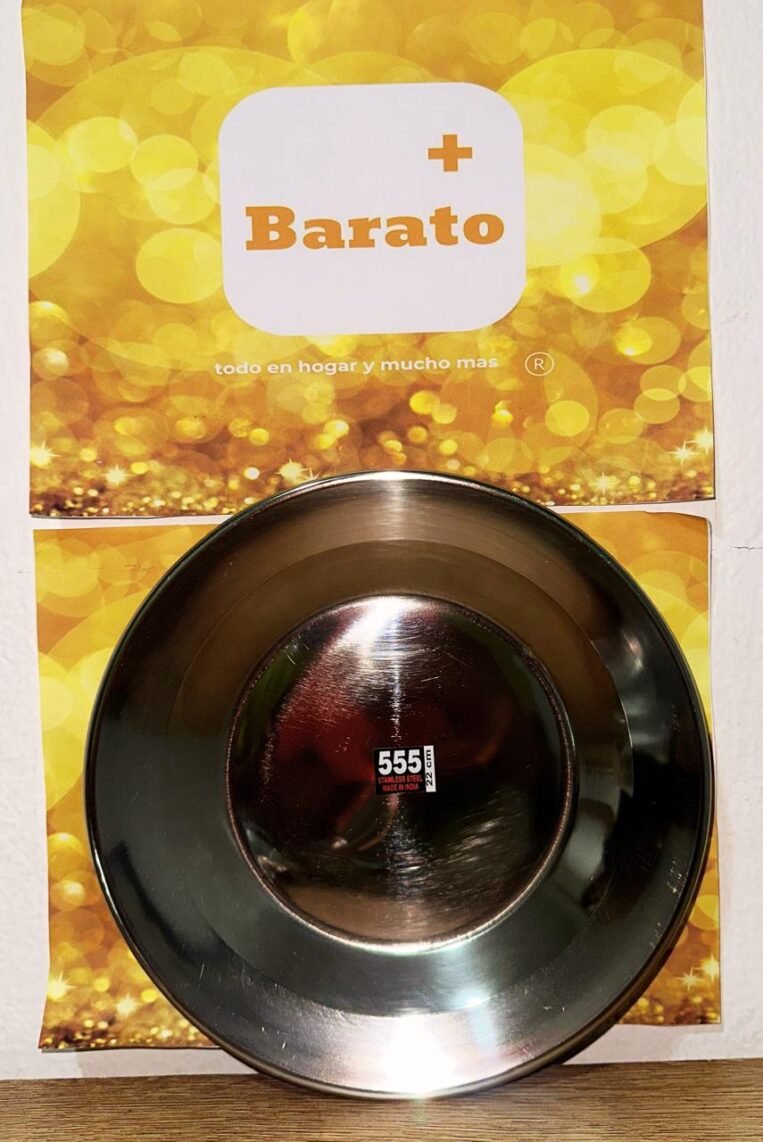 PLATO METALICO  PANDO